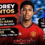 Infographic thong ke chuyen nhuong tien ve Andrey Santos gia nhap Manchester United tren Xoilac TV
